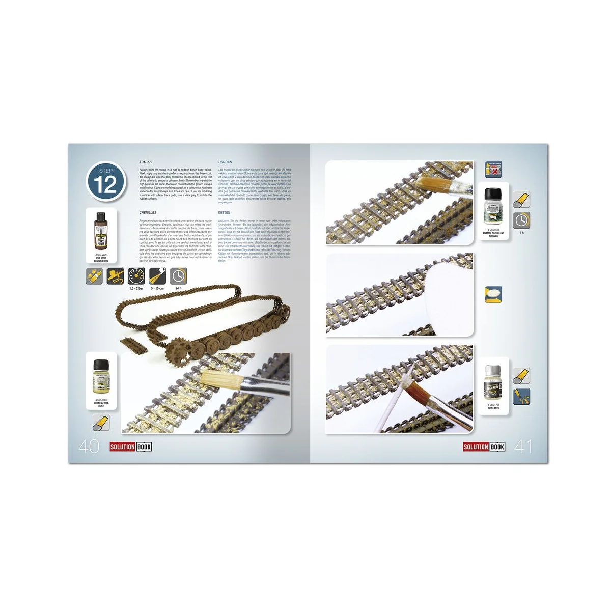 SOLUTION BOOK 19 - How to Paint WWII German D.A.K .Vehicles - (Mult...