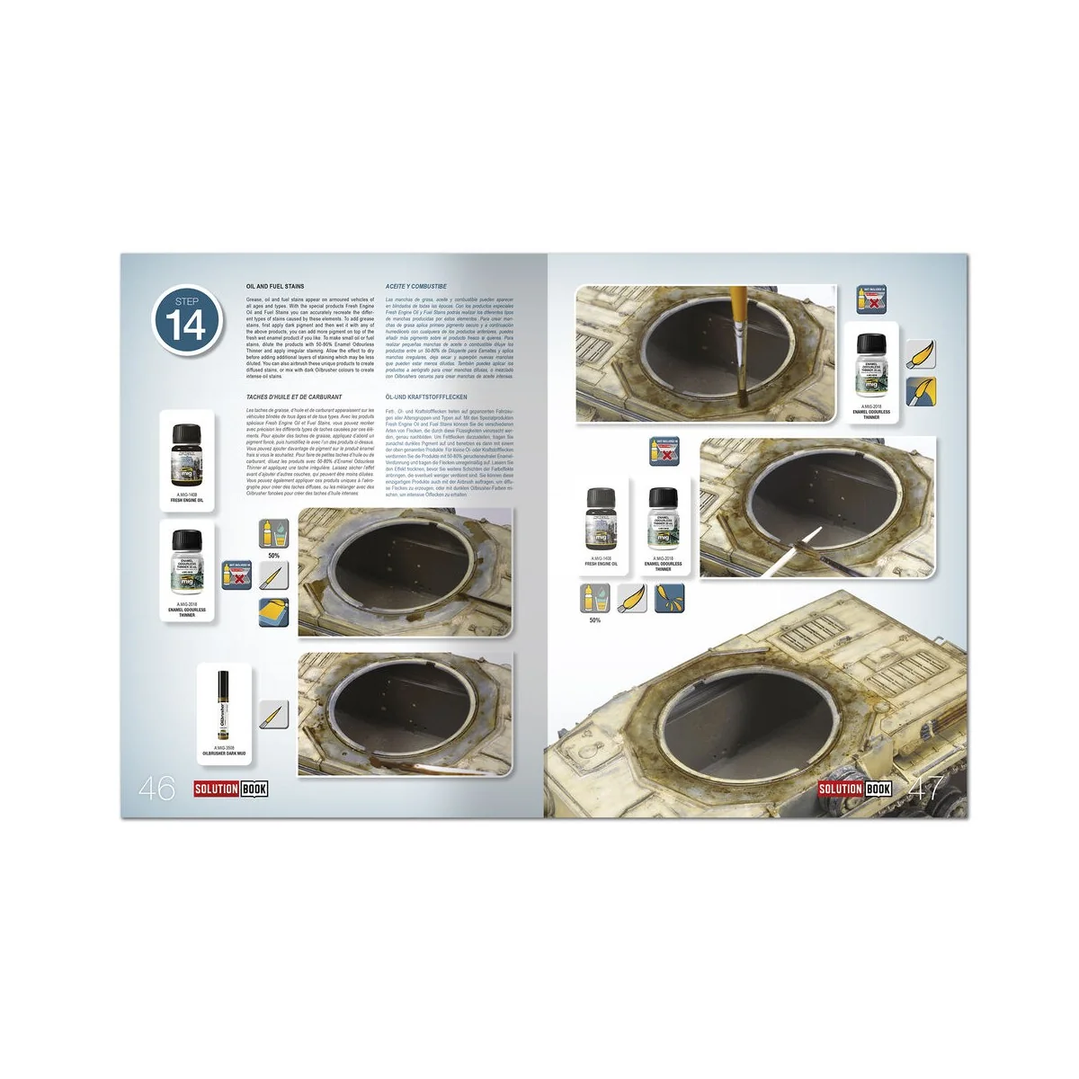SOLUTION BOOK 19 - How to Paint WWII German D.A.K .Vehicles - (Mult...