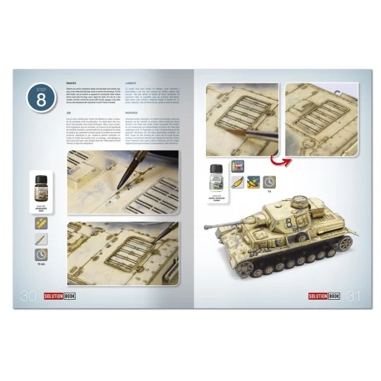SOLUTION BOOK 19 - How to Paint WWII German D.A.K .Vehicles - (Mult...