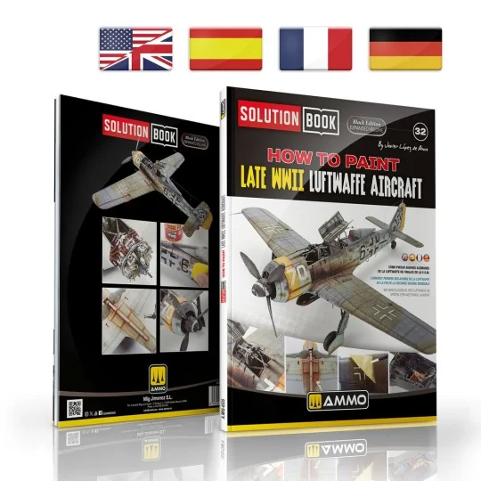 SOLUTION BOOK PREMIUM 32 - How to Paint Late WWII Luftwaffe Aircraf...