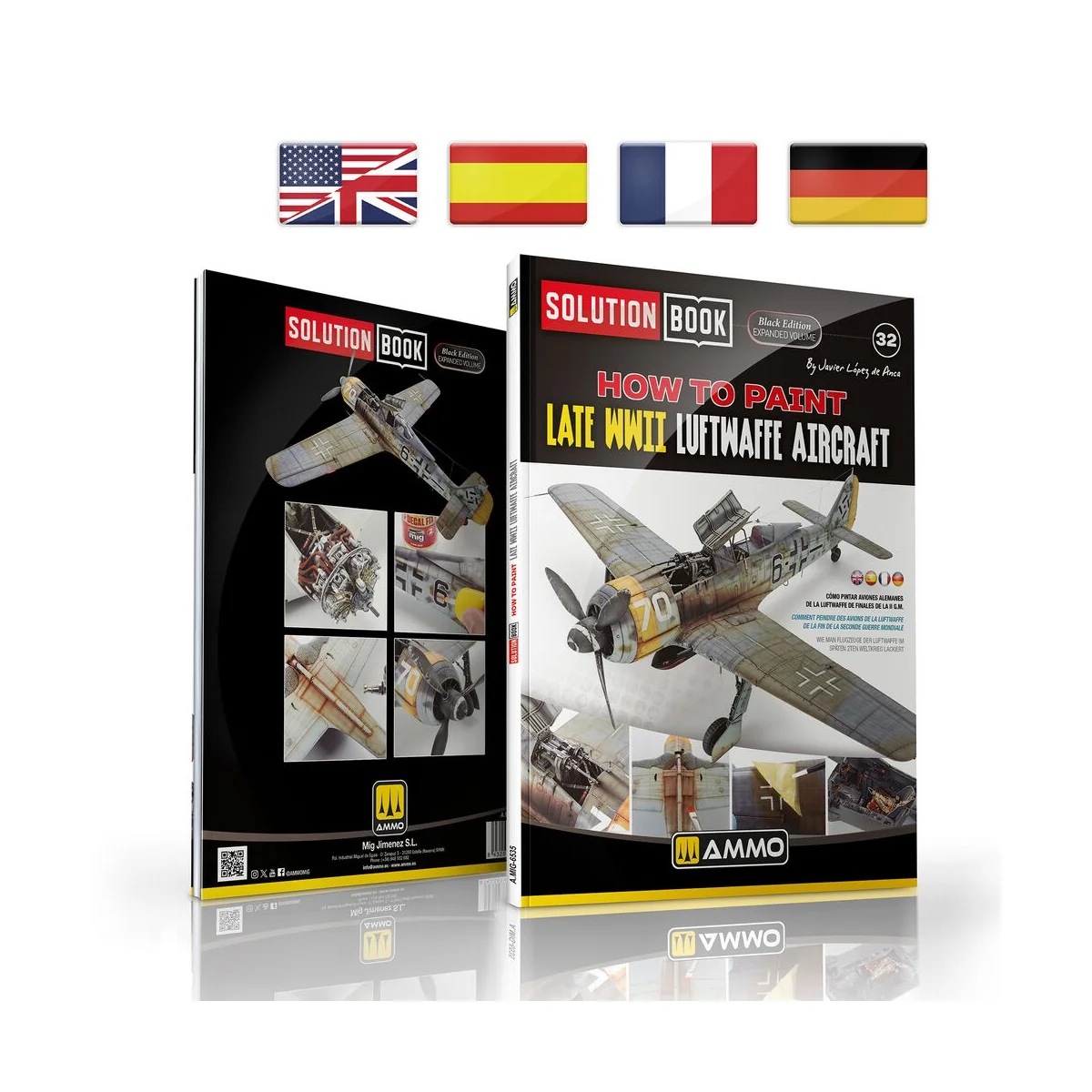 SOLUTION BOOK PREMIUM 32 - How to Paint Late WWII Luftwaffe Aircraf...