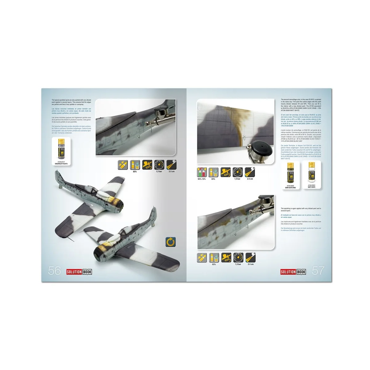 SOLUTION BOOK PREMIUM 32 - How to Paint Late WWII Luftwaffe Aircraf...