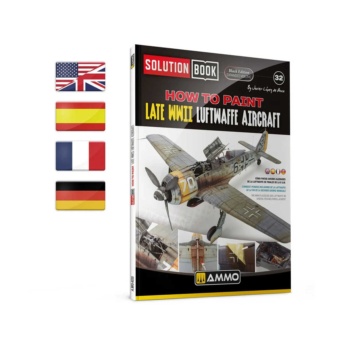 SOLUTION BOOK PREMIUM 32 - How to Paint Late WWII Luftwaffe Aircraf...