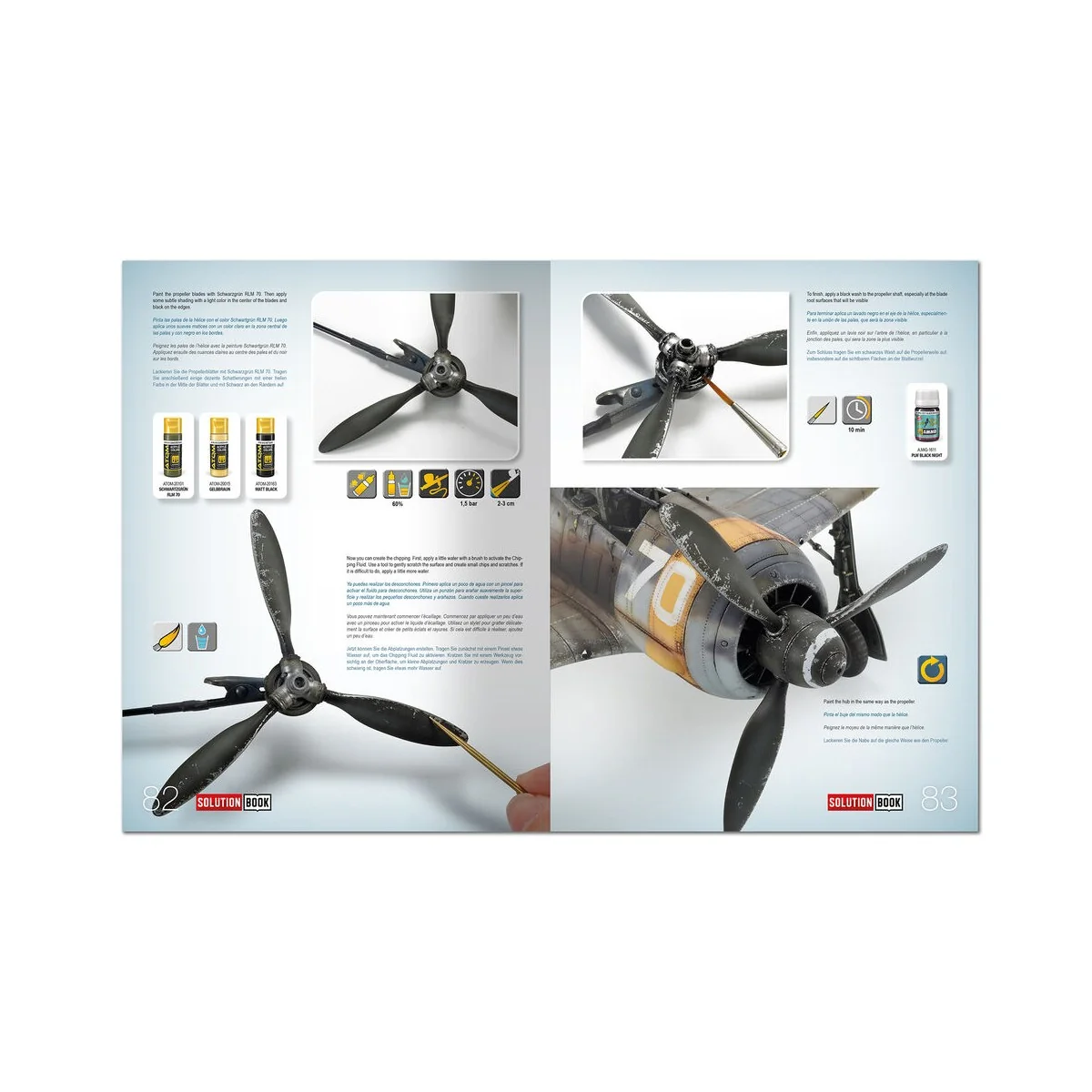 SOLUTION BOOK PREMIUM 32 - How to Paint Late WWII Luftwaffe Aircraf...