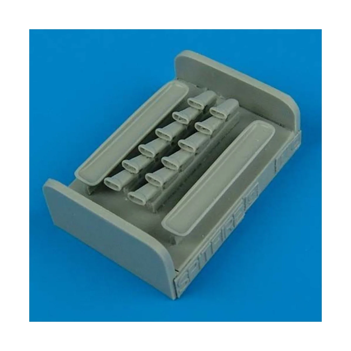 Spitfire LF. IXE exhaust für ICM Bausatz - Quickboost QB48 263