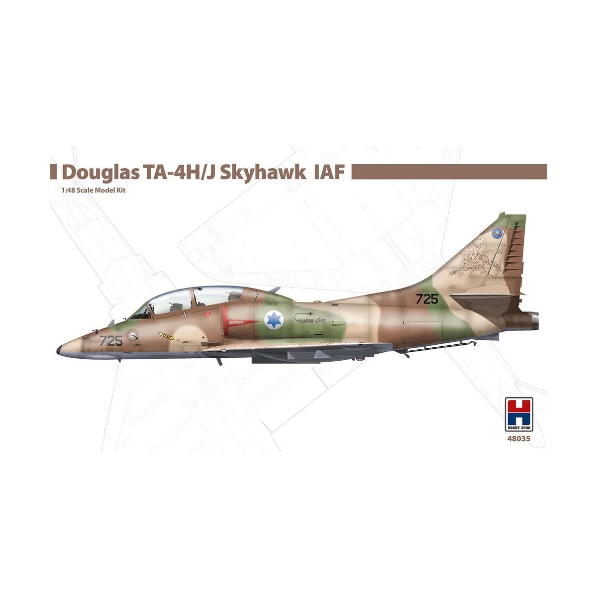 Douglas TA-4H/J Skyhawk IAF, 1/48 - Hobby 2000 48035