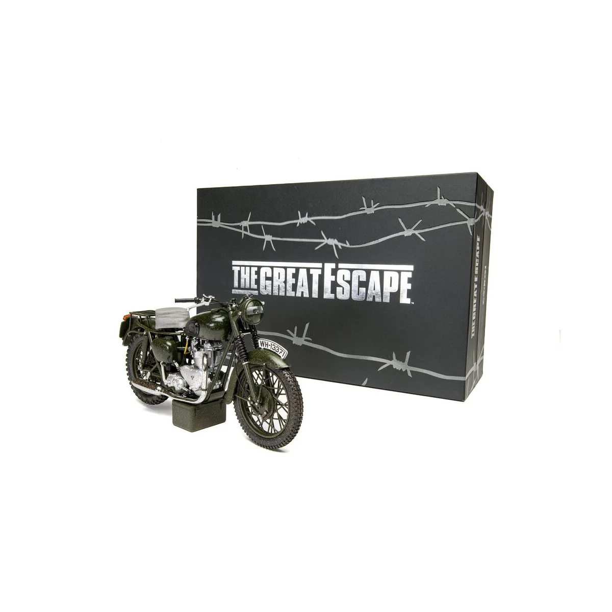 The Great Escape - Triumph TR6 Trophy (Weathered), 1/12 - Corgi CC0... The Great Escape - Triumph TR6 Trophy (Weathered), 1/12 - Corgi CC0...