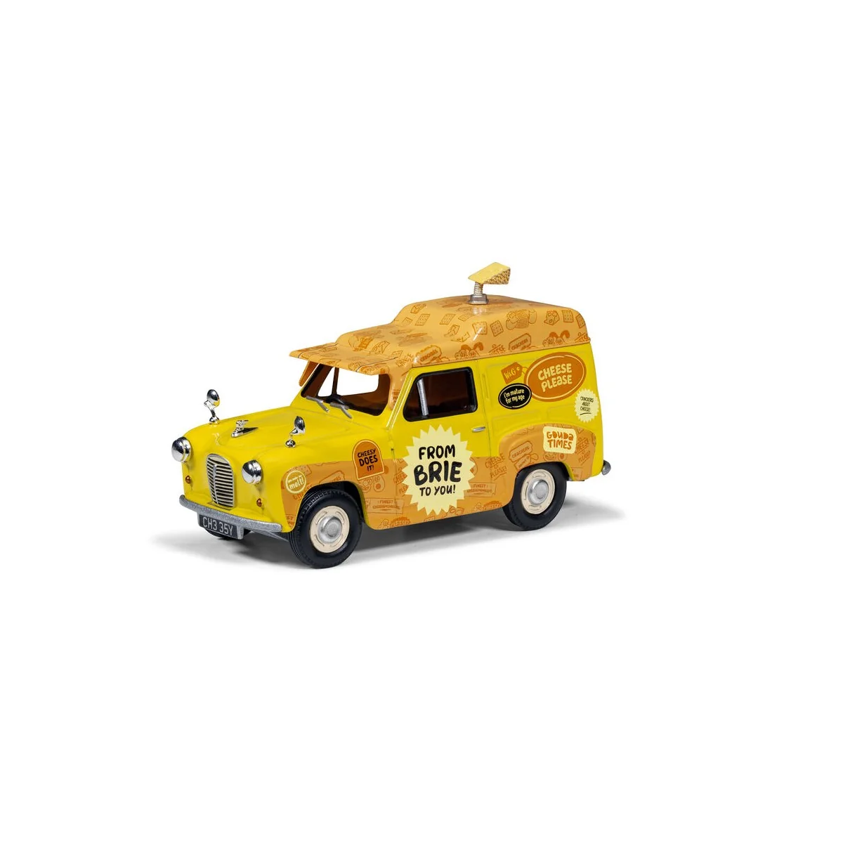 Wallace & Gromit Austin A35 Van - Cheese Please! Delivery Van, 1/43...