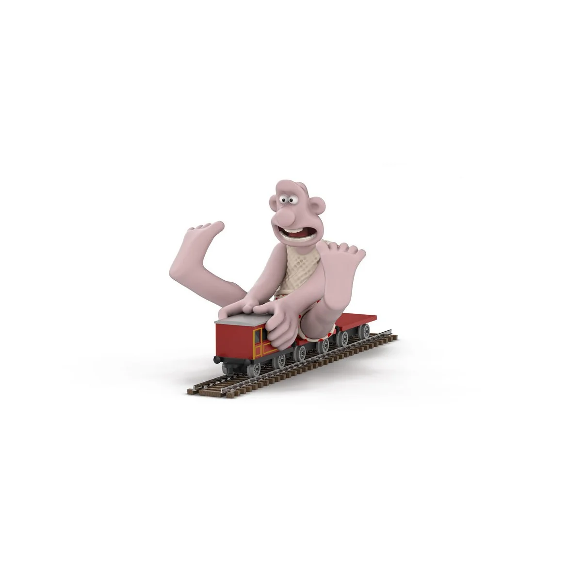 Wallace & Gromit - The Wrong Trousers - Wallace & Flatbed Wagon - C...