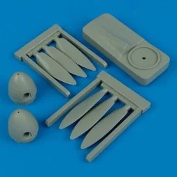 Junkers Ju 88 VS-11 Propeller w/tool für Dragon Bausatz, 1/48 - Qui...