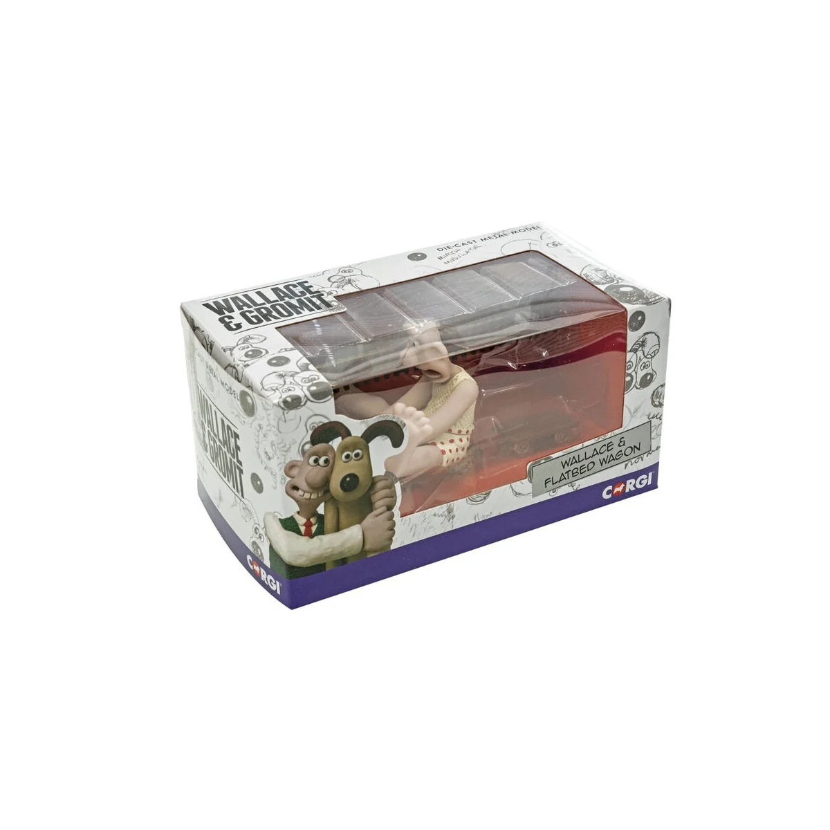 Wallace & Gromit - The Wrong Trousers - Wallace & Flatbed Wagon - C...