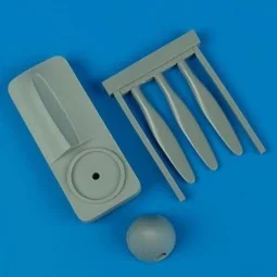 Spitfire Mk.I/Mk.V de Havilland propeller für Tamiya Bausatz, 1/48 ...