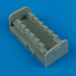 Bf 109G-6 exhaust für Hasegawa Bausatz, 1/48 - Quickboost QB48 269