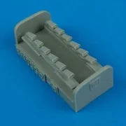 Bf 109G-6 exhaust für Hasegawa Bausatz, 1/48 - Quickboost QB48 269 Bf 109G-6 exhaust für Hasegawa Bausatz, 1/48 - Quickboost QB48 269