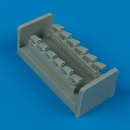 Bf 109F exhaust für ICM Bausatz, 1/48 - Quickboost QB48 271