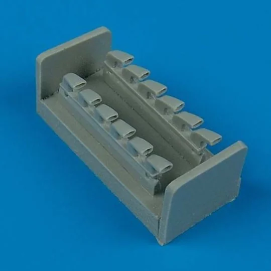 Bf 109F exhaust für ICM Bausatz - Quickboost QB48 271