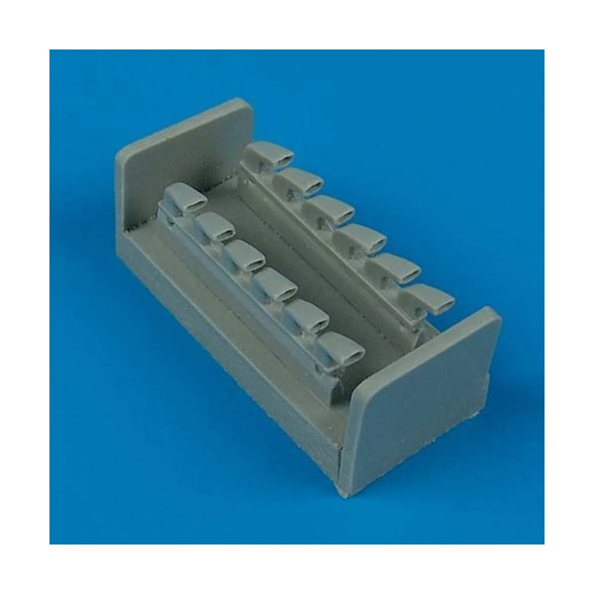 Bf 109F exhaust für ICM Bausatz - Quickboost QB48 271