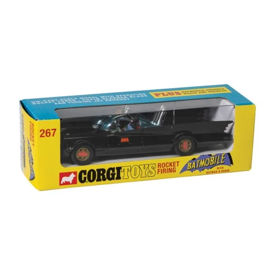 Batmobile with Batman and Robin, 1/46 - Corgi RT26701 Batmobile with Batman and Robin, 1/46 - Corgi RT26701