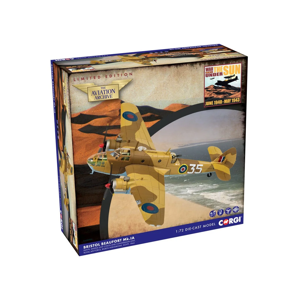 Bristol Beaufort MkIa, EK979 '35', Middle East Check and Conversion... Bristol Beaufort MkIa, EK979 '35', Middle East Check and Conversion...