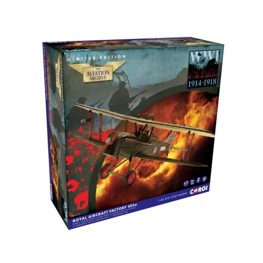 SE5a, Maj. Keith Logan Caldwell, RAF No 74Sqn, Clairmarais, France,...