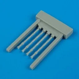 Wellington gun barrels oval perforated für Trumpeter Bausatz, 1/48 ...