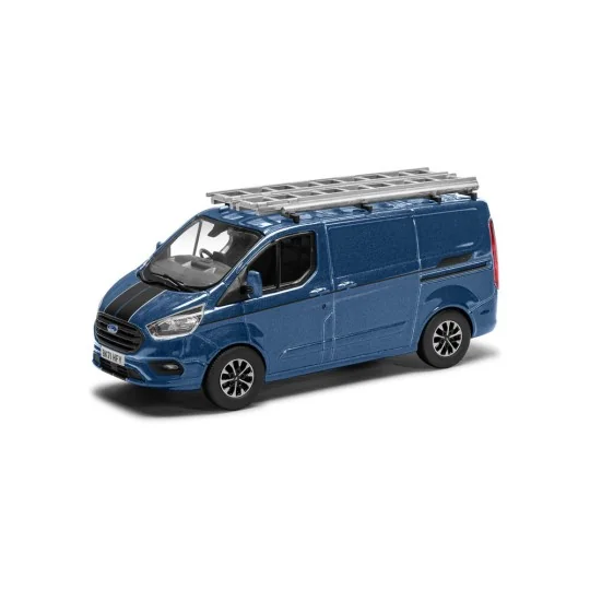 Ford Transit Custom Sport, Chrome Blue, 1/43 - Corgi VA15104