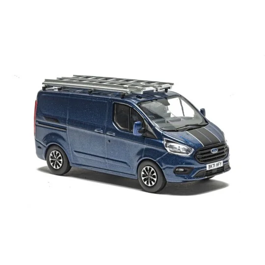 Ford Transit Custom Sport, Chrome Blue, 1/43 - Corgi VA15104
