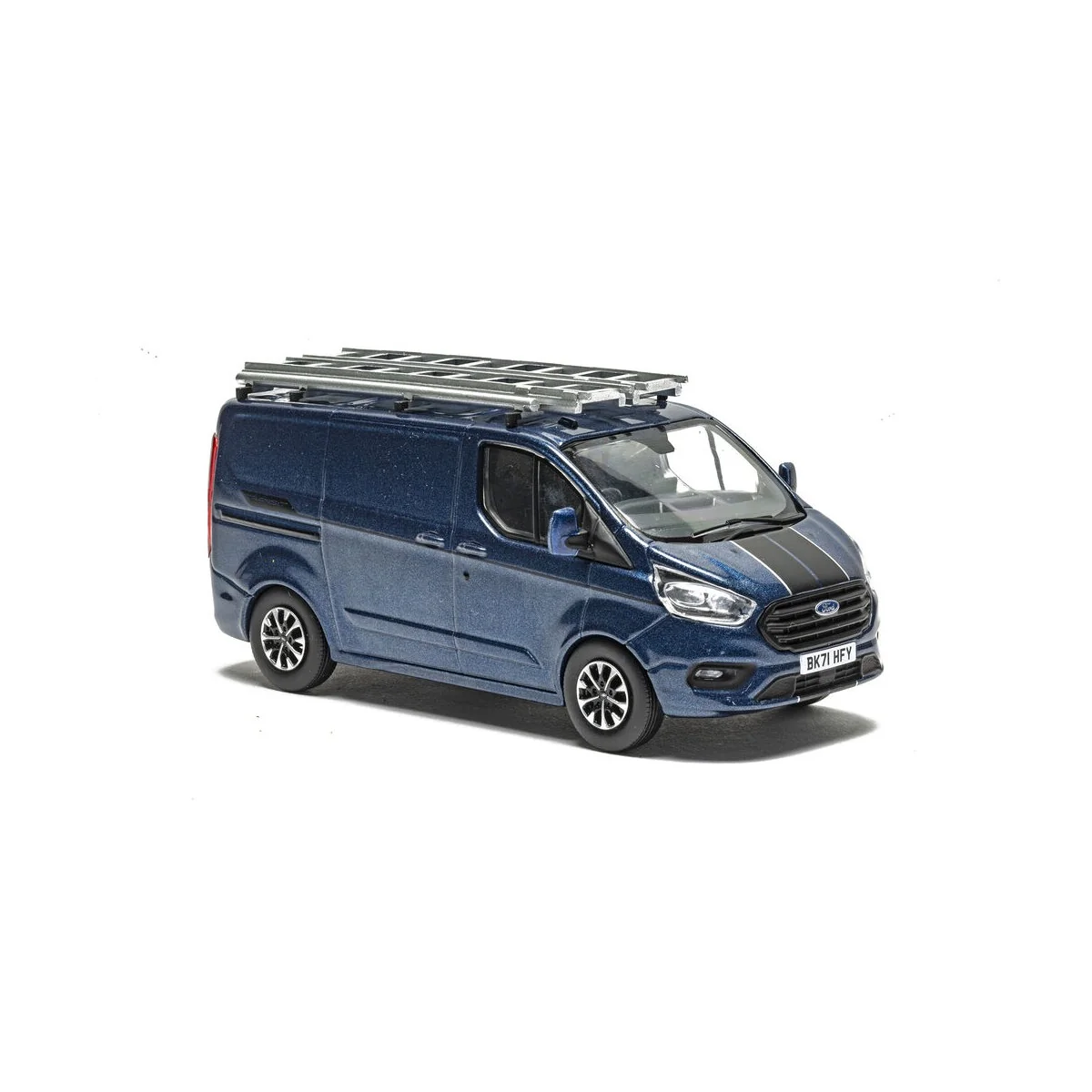 Ford Transit Custom Sport, Chrome Blue, 1/43 - Corgi VA15104