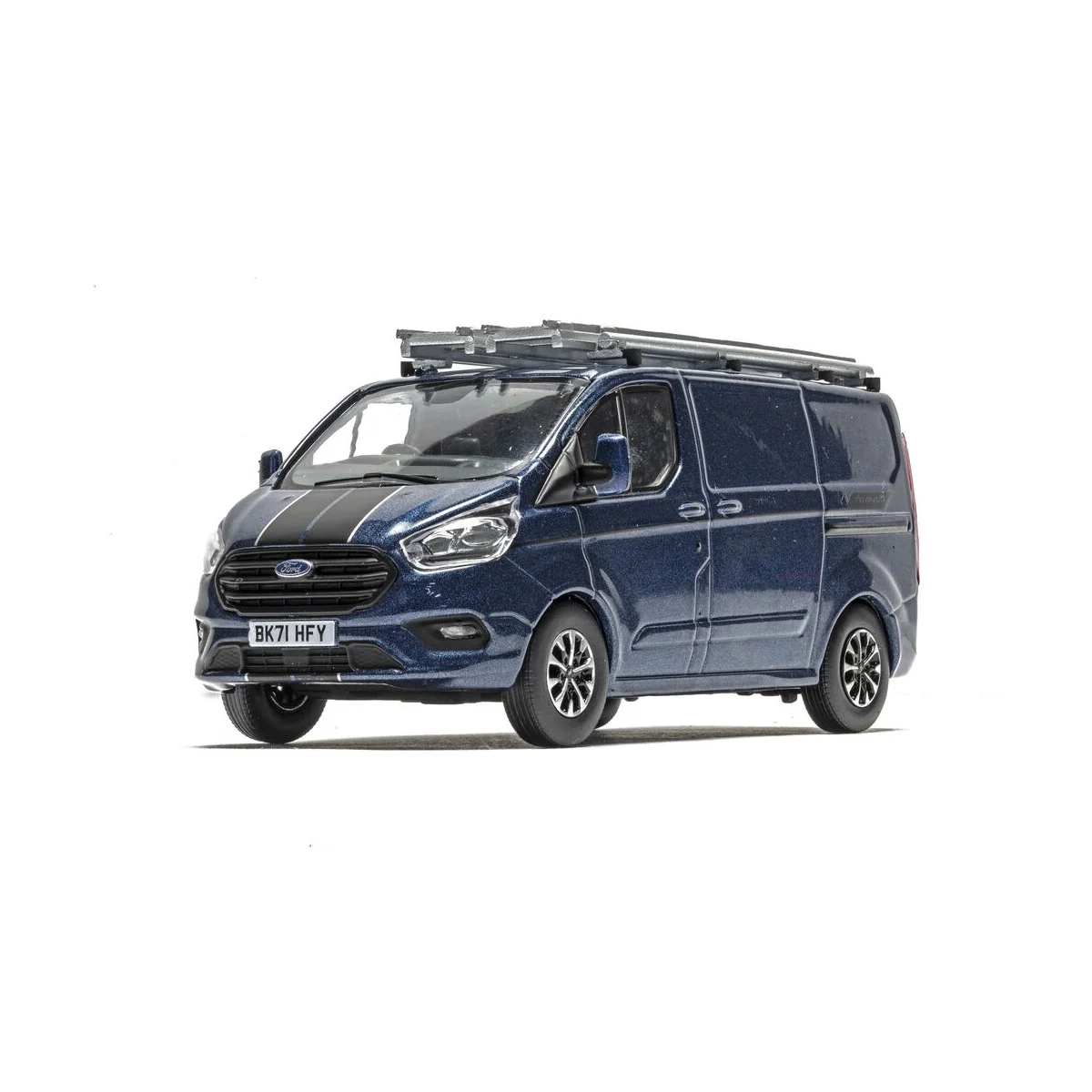 Ford Transit Custom Sport, Chrome Blue, 1/43 - Corgi VA15104