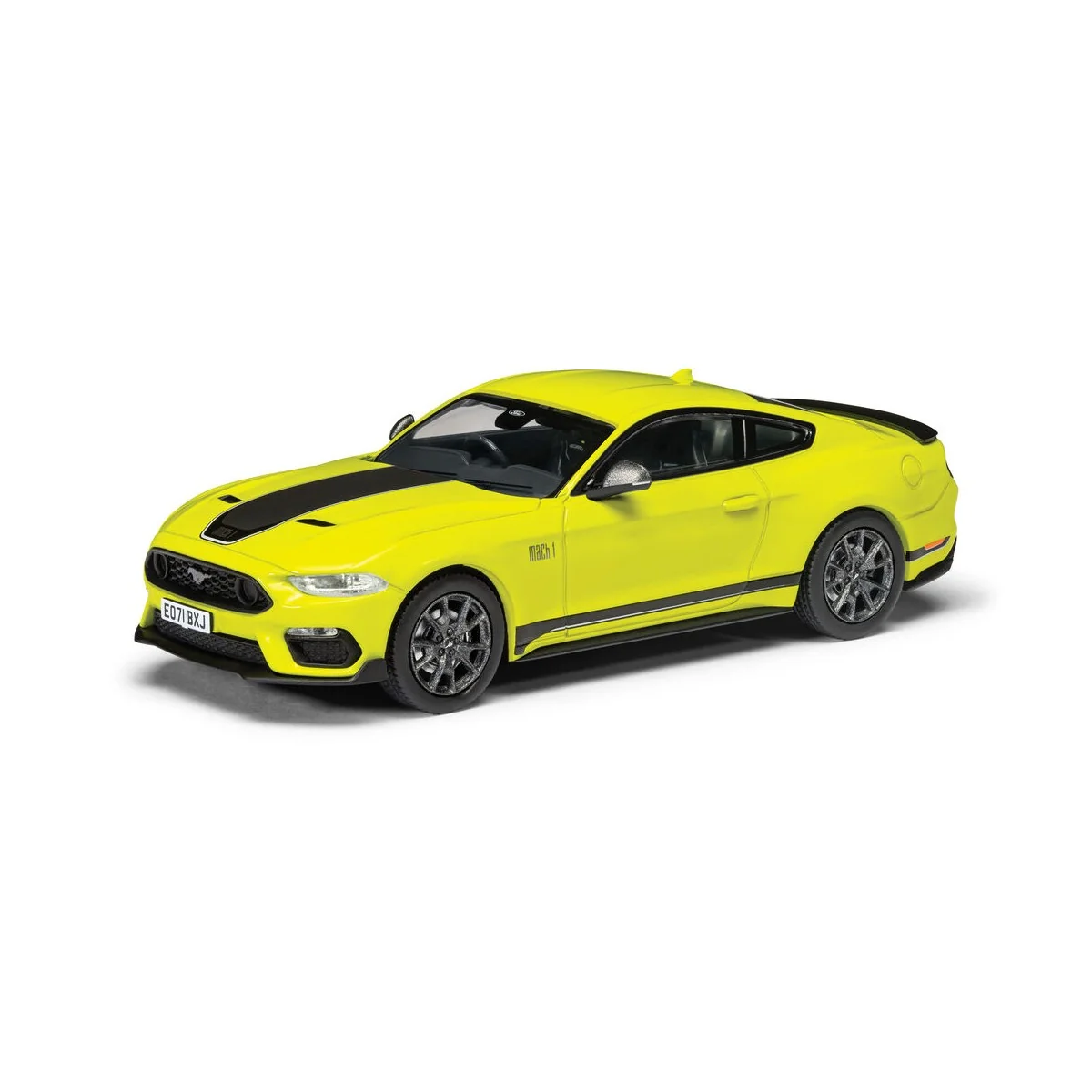 Ford Mustang Mk6 Mach 1, Grabber Yellow, 1/43 - Corgi VA15504