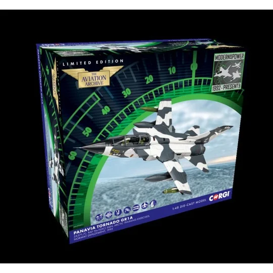Panavia Tornado GR1A. ZA371/C. Norway. 1995, 1/48 - Corgi AA29402 Panavia Tornado GR1A. ZA371/C. Norway. 1995, 1/48 - Corgi AA29402