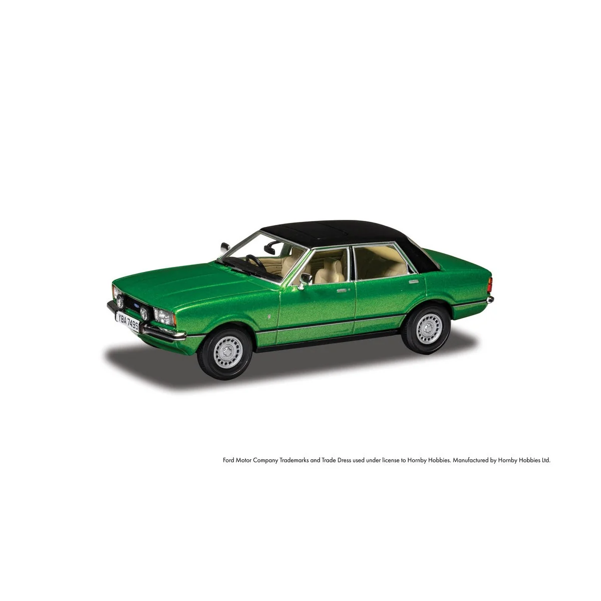 Ford Cortina Mk4 2.3 Ghia - Regency Green, 1/43 - Corgi VA11918