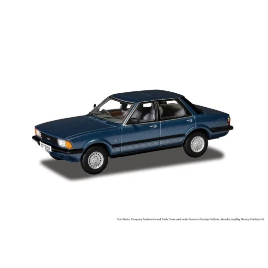 Ford Cortina Mk5 2.3 Ghia - Titan Blue, 1/43 - Corgi VA15007