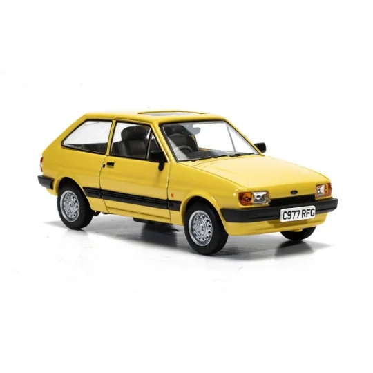 Ford Fiesta Mk2 1.1L. Citrine Yellow, 1/43 - Corgi VA14404 Ford Fiesta Mk2 1.1L. Citrine Yellow, 1/43 - Corgi VA14404