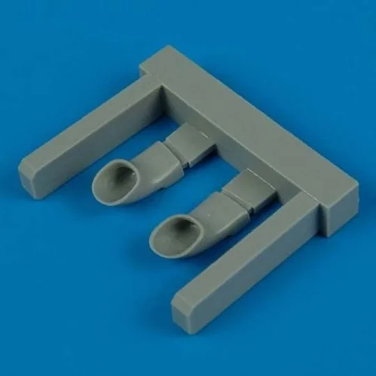 Nakajima Ki44-II exhaust (HASEGAWA) - Quickboost QB48 302