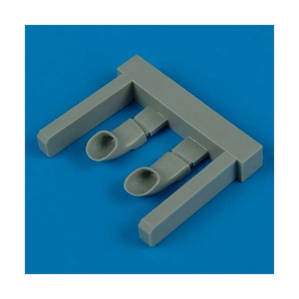 Nakajima Ki44-II exhaust (HASEGAWA), 1/48 - Quickboost QB48 302