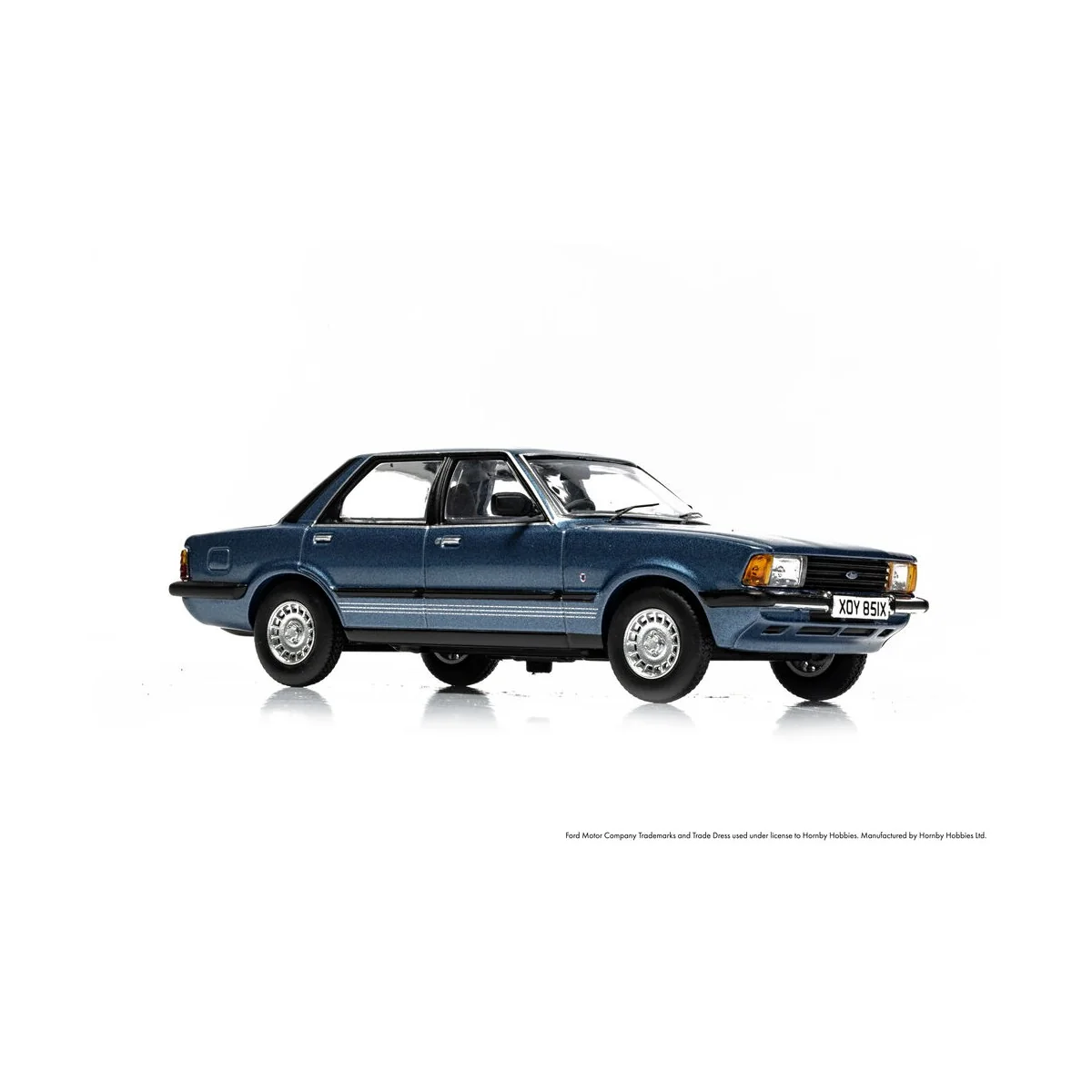 Ford Cortina Mk5 2.3 Ghia - Titan Blue, 1/43 - Corgi VA15007