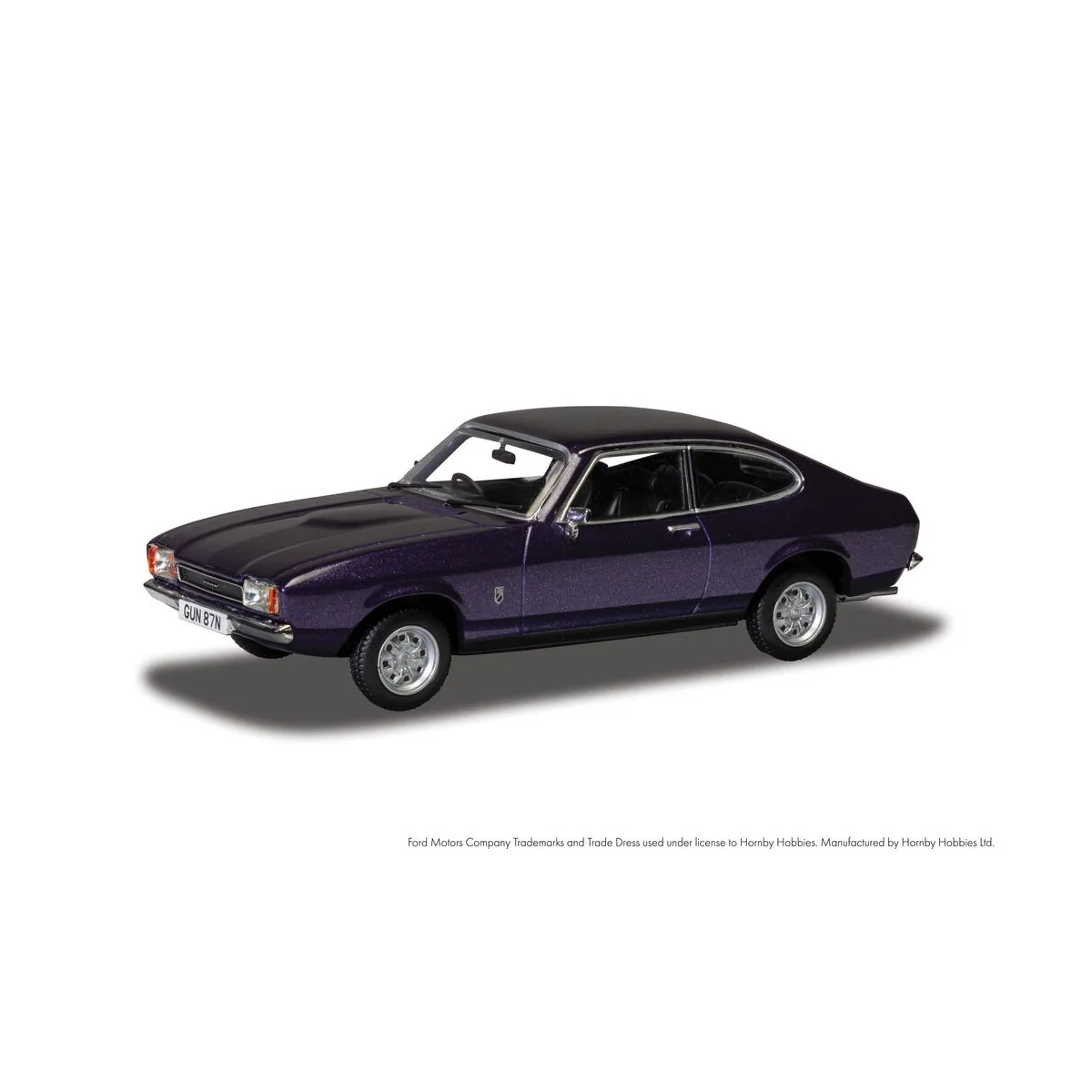Ford Capri Mk2 1.6 GT. Purple Velvet, 1/43 - Corgi VA15407 Ford Capri Mk2 1.6 GT. Purple Velvet, 1/43 - Corgi VA15407