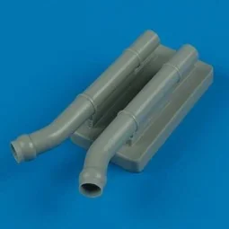 Ju 87D-5N night exhaust type C (HAS), 1/48 - Quickboost QB48 305