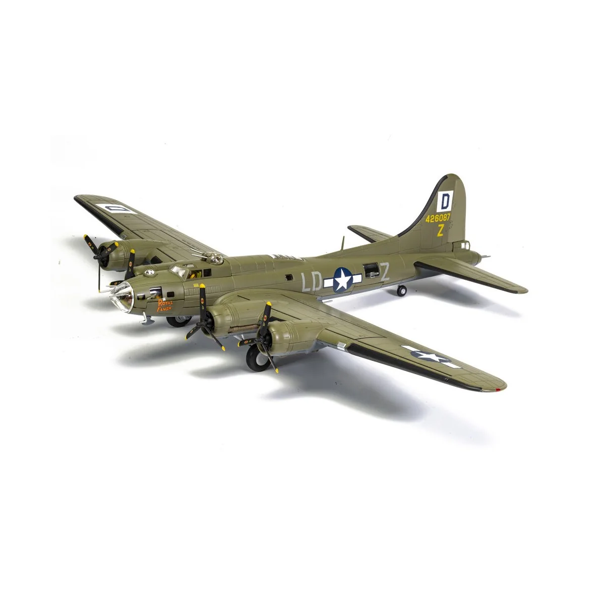 B-17F Flying Fortress - 'Royal Flush' - Lt Robert Rosie Rosenthal, ... B-17F Flying Fortress - 'Royal Flush' - Lt Robert Rosie Rosenthal, ...