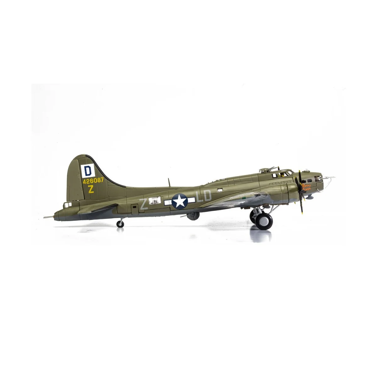 B-17F Flying Fortress - 'Royal Flush' - Lt Robert Rosie Rosenthal, ... B-17F Flying Fortress - 'Royal Flush' - Lt Robert Rosie Rosenthal, ...
