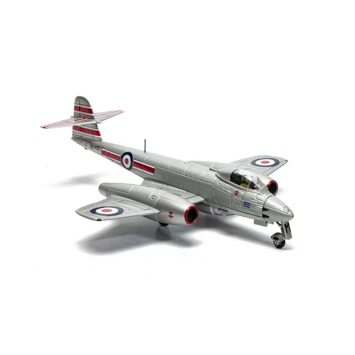 Gloster Meteor F.Mk.8. WH480 'M'. RAF Biggin Hill. 1953, 1/72 - Cor... Gloster Meteor F.Mk.8. WH480 'M'. RAF Biggin Hill. 1953, 1/72 - Cor...