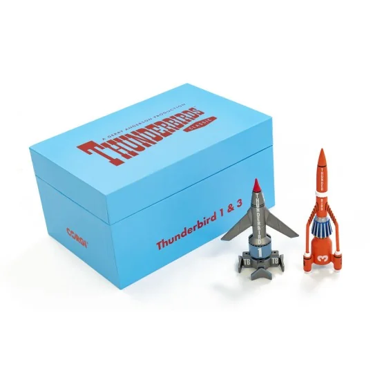 Thunderbirds F.A.B. Collection - Thunderbird 1 and 3 - Corgi CC00902 Thunderbirds F.A.B. Collection - Thunderbird 1 and 3 - Corgi CC00902