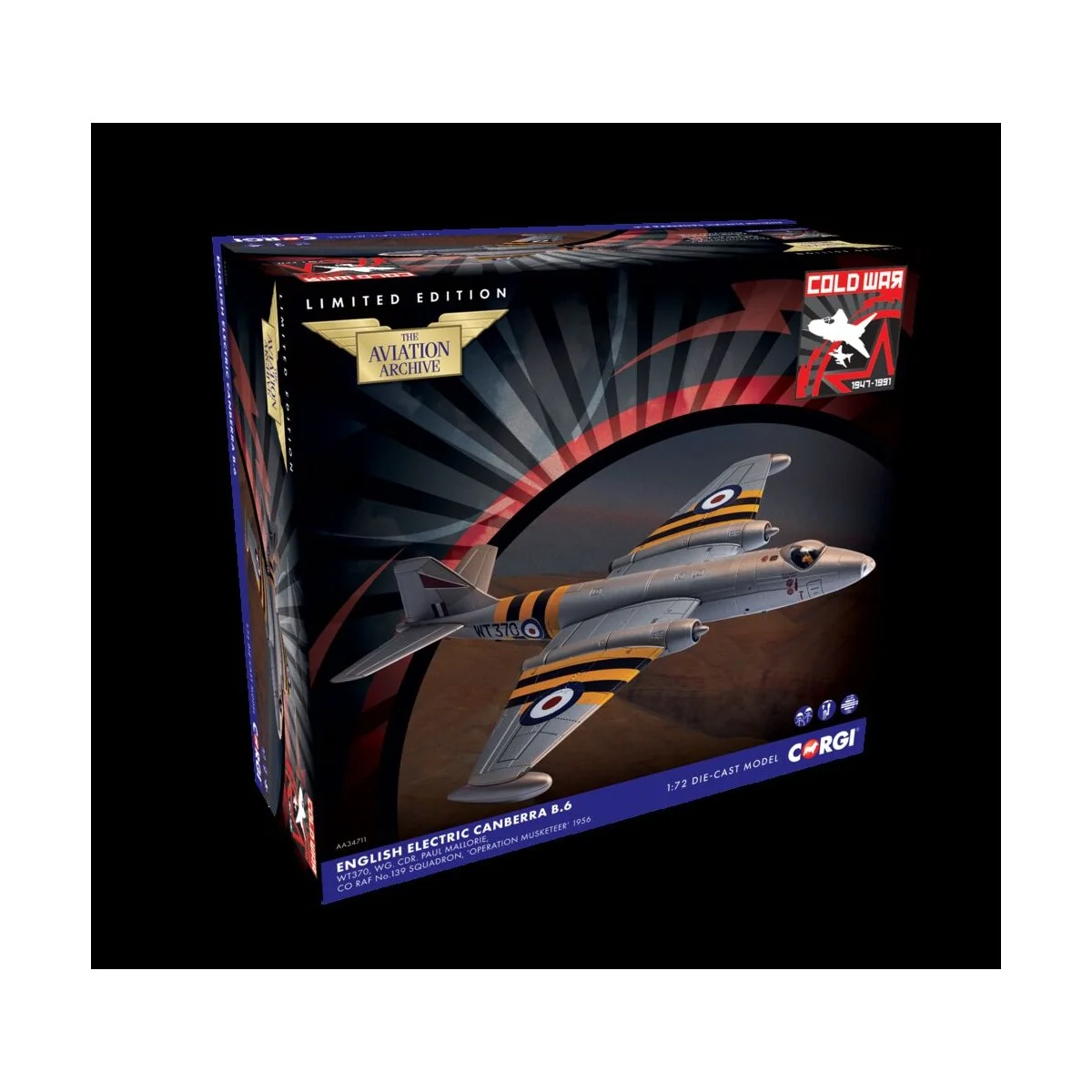 English Electric Canberra B.6. WT370. Operation Musketeer. 1956, 1/...