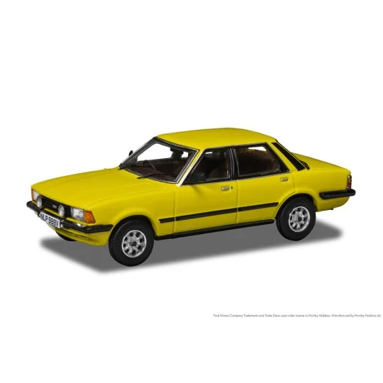 Ford Cortina Mk5 1.3, Prairie Yellow, 1/43 - Corgi VA15008