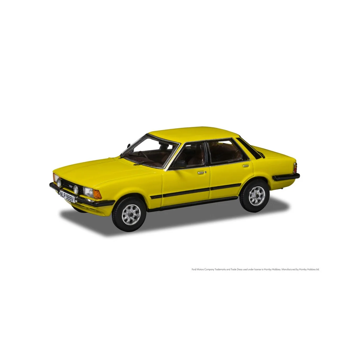 Ford Cortina Mk5 1.3, Prairie Yellow, 1/43 - Corgi VA15008