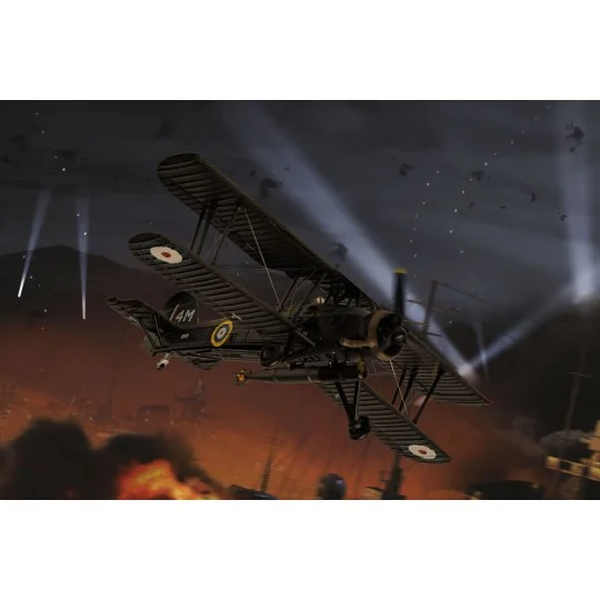 Fairey Swordfish MkI. P4154 / 4M.Battle of Taranto. November 1940, ...