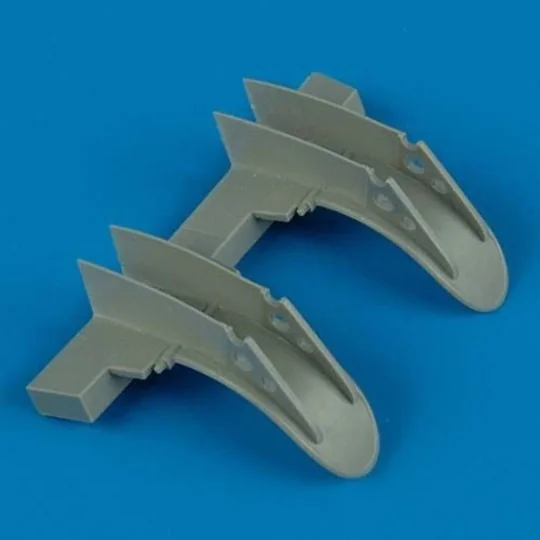 Mosquito wheel fenders for Tamiya, 1/48 - Quickboost QB48 325
