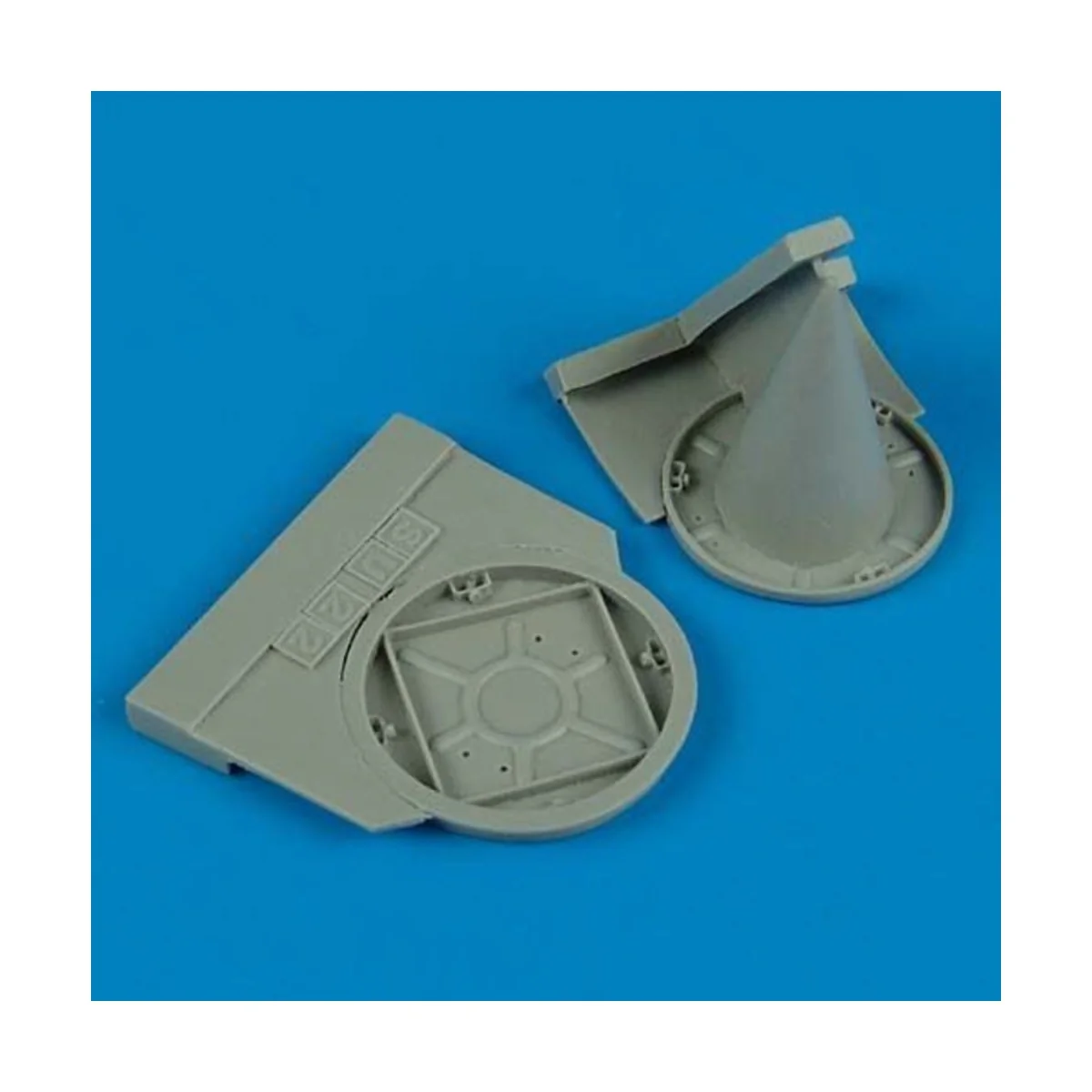 Su 22M-4 exhaust & air intake covers (ED - Quickboost QB48 326