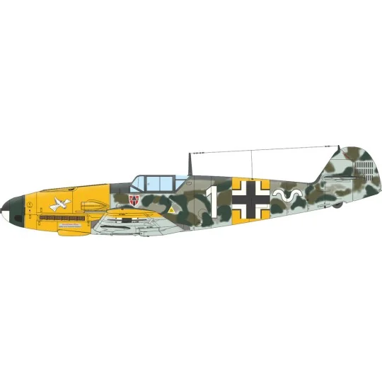 Bf 109F-2 EDUARD-WEEKEND, 1/48 - Eduard Plastic Kits 7474 Bf 109F-2 EDUARD-WEEKEND, 1/48 - Eduard Plastic Kits 7474